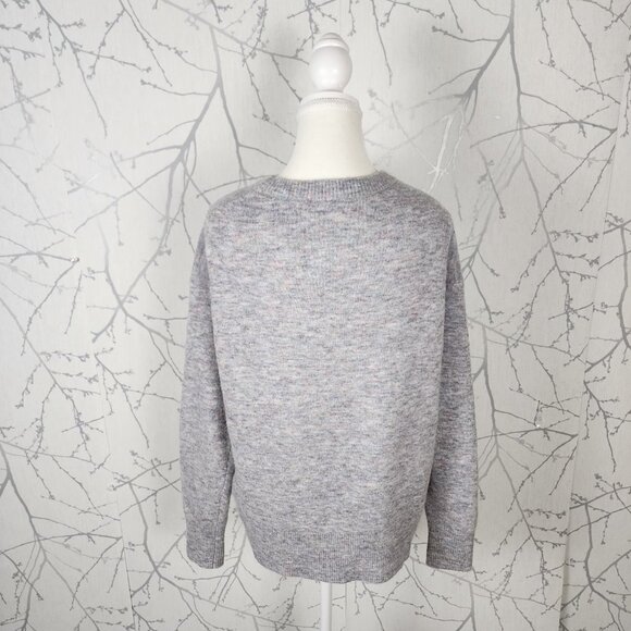 The Group Babaton Lavender Speckle Alpaca Wool Blend Thurlow Sweater - Picture 5 of 8